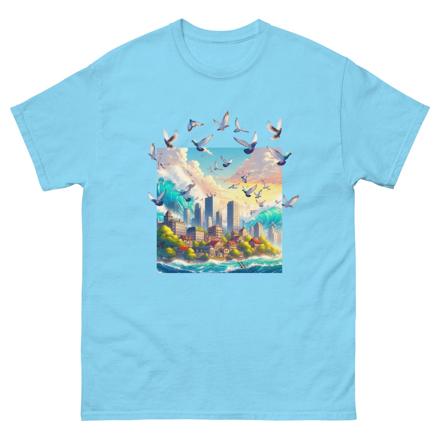 "Birds flying away" T-Shirt